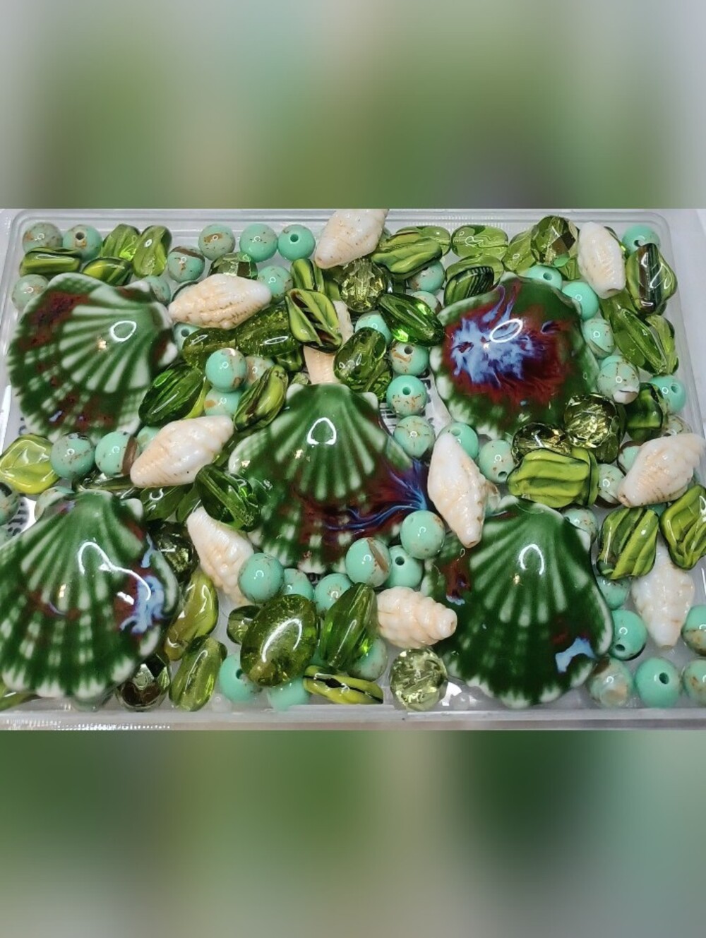 Mixed loose beads for jewelry making